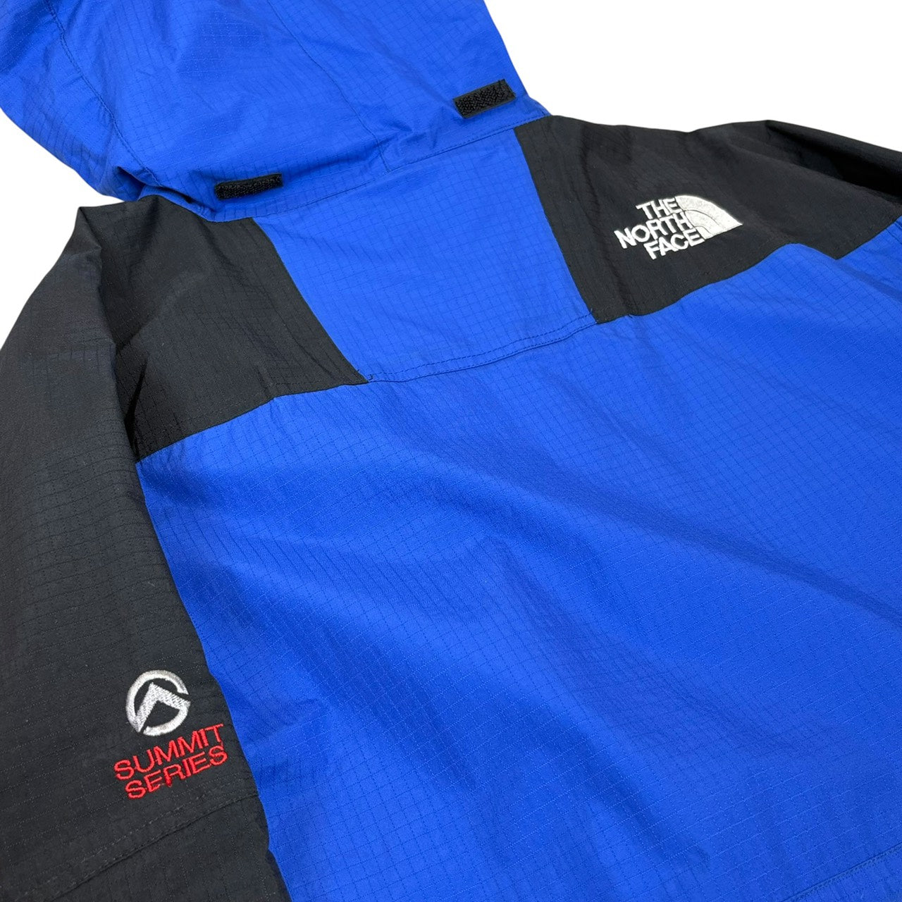 ノースフェイス GORE-TEX サミットシリーズ ヴィンテージジャケット ブルー × ブラック M