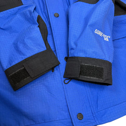 ノースフェイス GORE-TEX サミットシリーズ ヴィンテージジャケット ブルー × ブラック M
