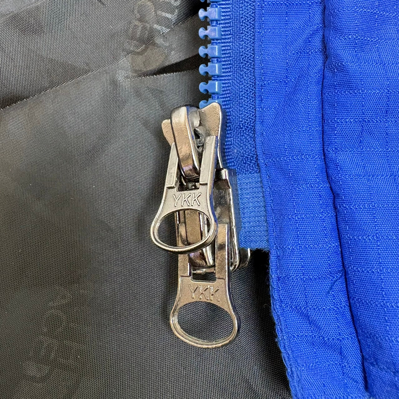 ノースフェイス GORE-TEX サミットシリーズ ヴィンテージジャケット ブルー × ブラック M
