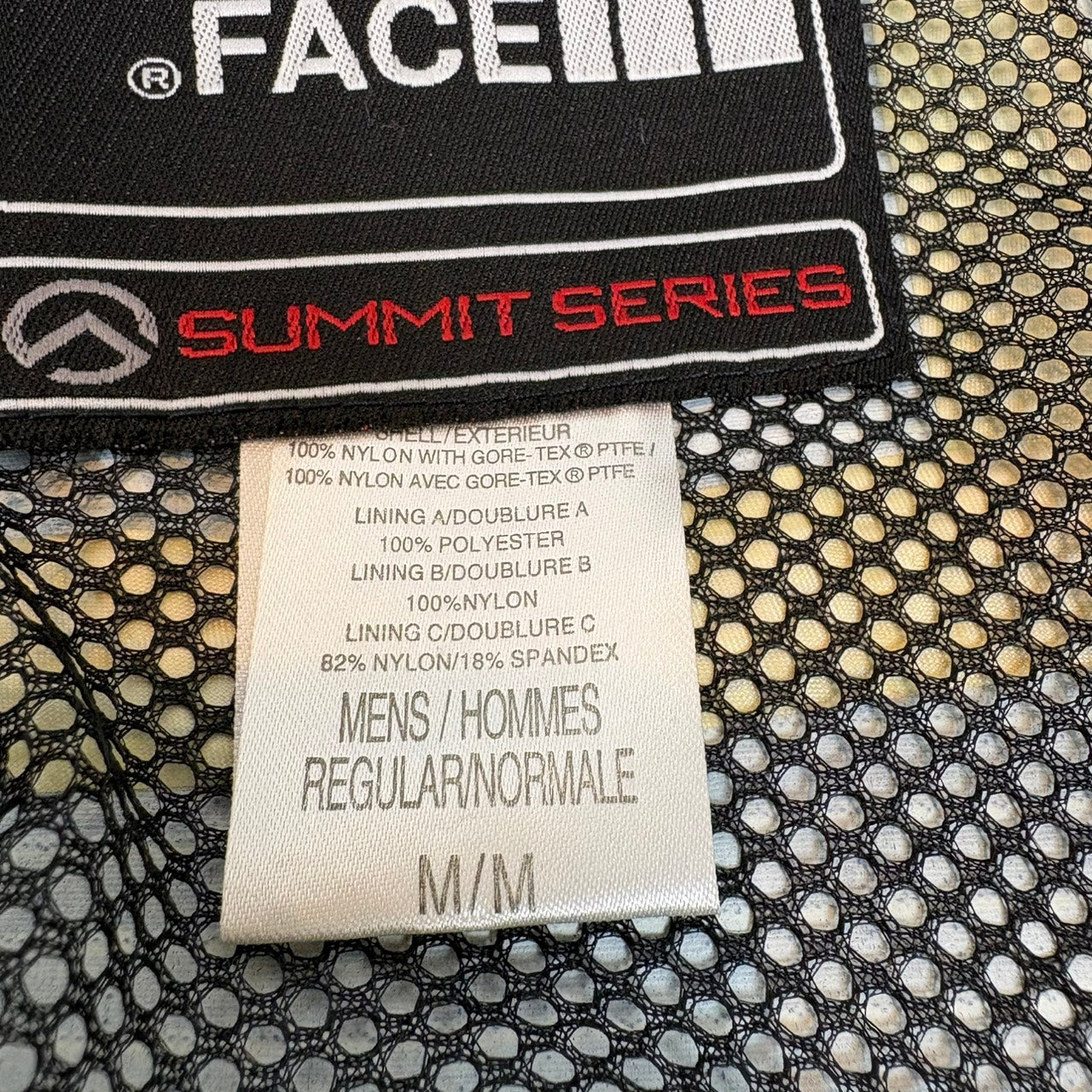 ノースフェイス GORE-TEX サミットシリーズ ヴィンテージジャケット ブルー × ブラック M