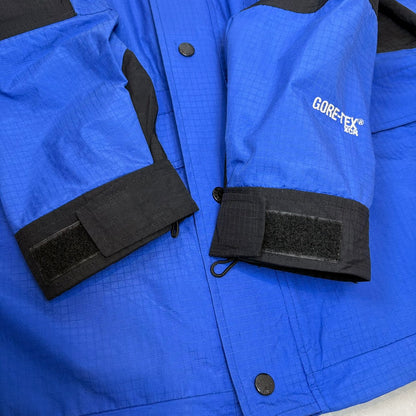 ノースフェイス GORE-TEX サミットシリーズ ヴィンテージジャケット ブルー × ブラック M