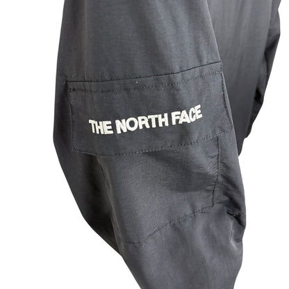 THE NORTH FACE ノースフェイス マウンテンパーカー ロゴ刺繍 ブラック M