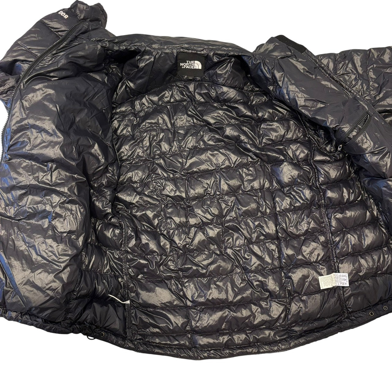 THE NORTH FACE ノースフェイス 800FP 薄手ダウン ブラック L