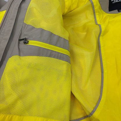 ノースフェイス GORE-TEX マウンテンジャケット イエロー × グレー L