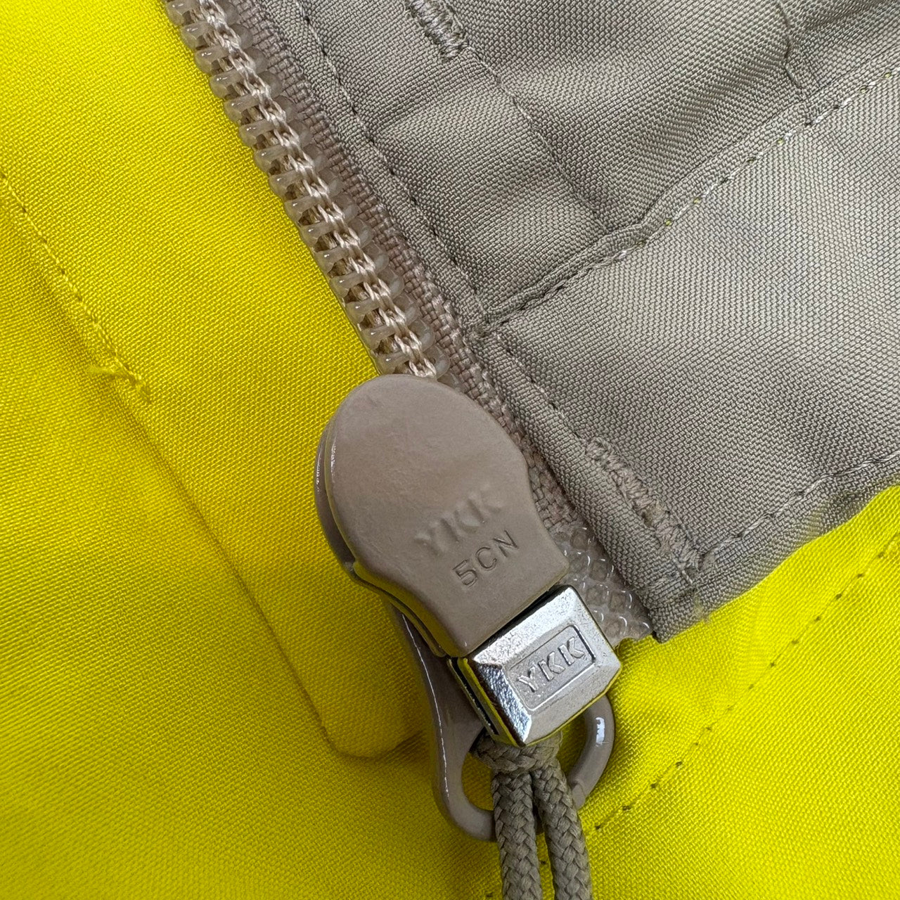 ノースフェイス GORE-TEX マウンテンジャケット イエロー × グレー L