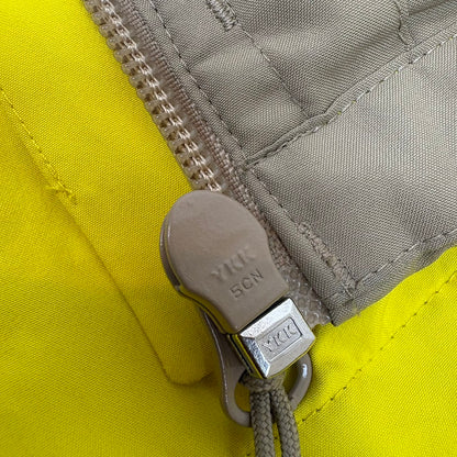 ノースフェイス GORE-TEX マウンテンジャケット イエロー × グレー L