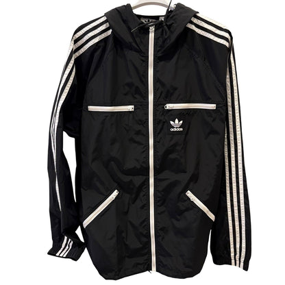adidas アディダス ウインドブレーカー 黒 L