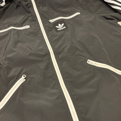 adidas アディダス ウインドブレーカー 黒 L