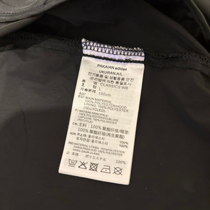adidas アディダス ウインドブレーカー 黒 L