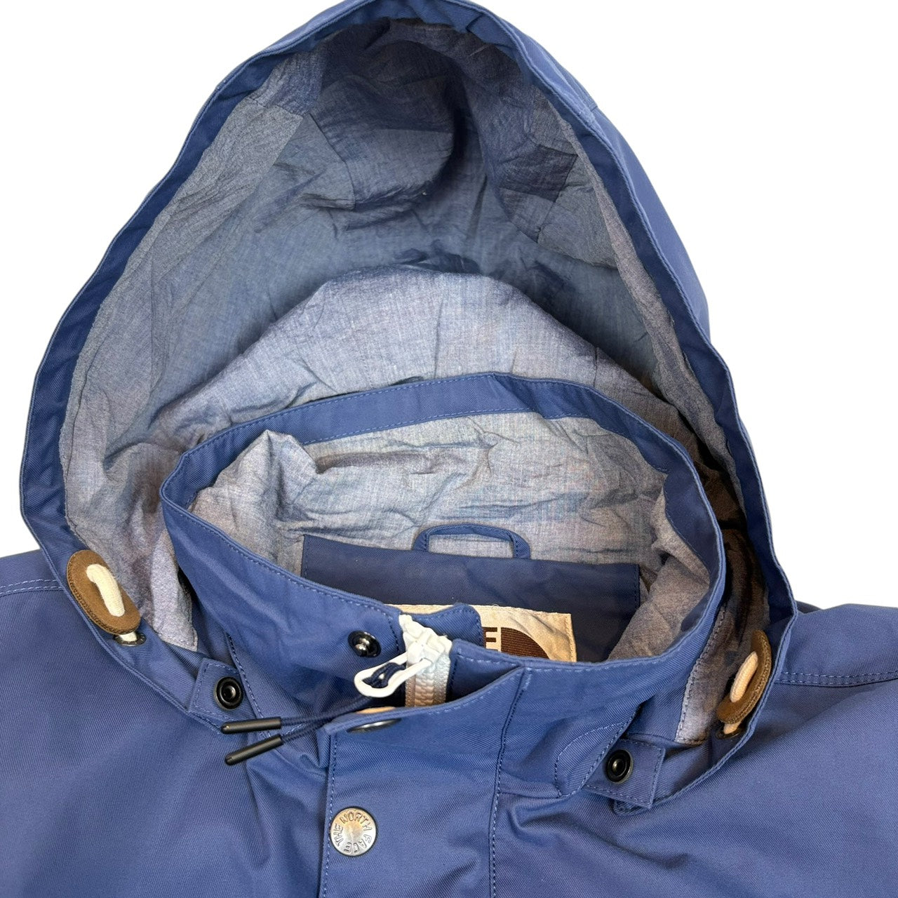 ノースフェイス ホワイトレーベル マウンテンコート ネイビー M