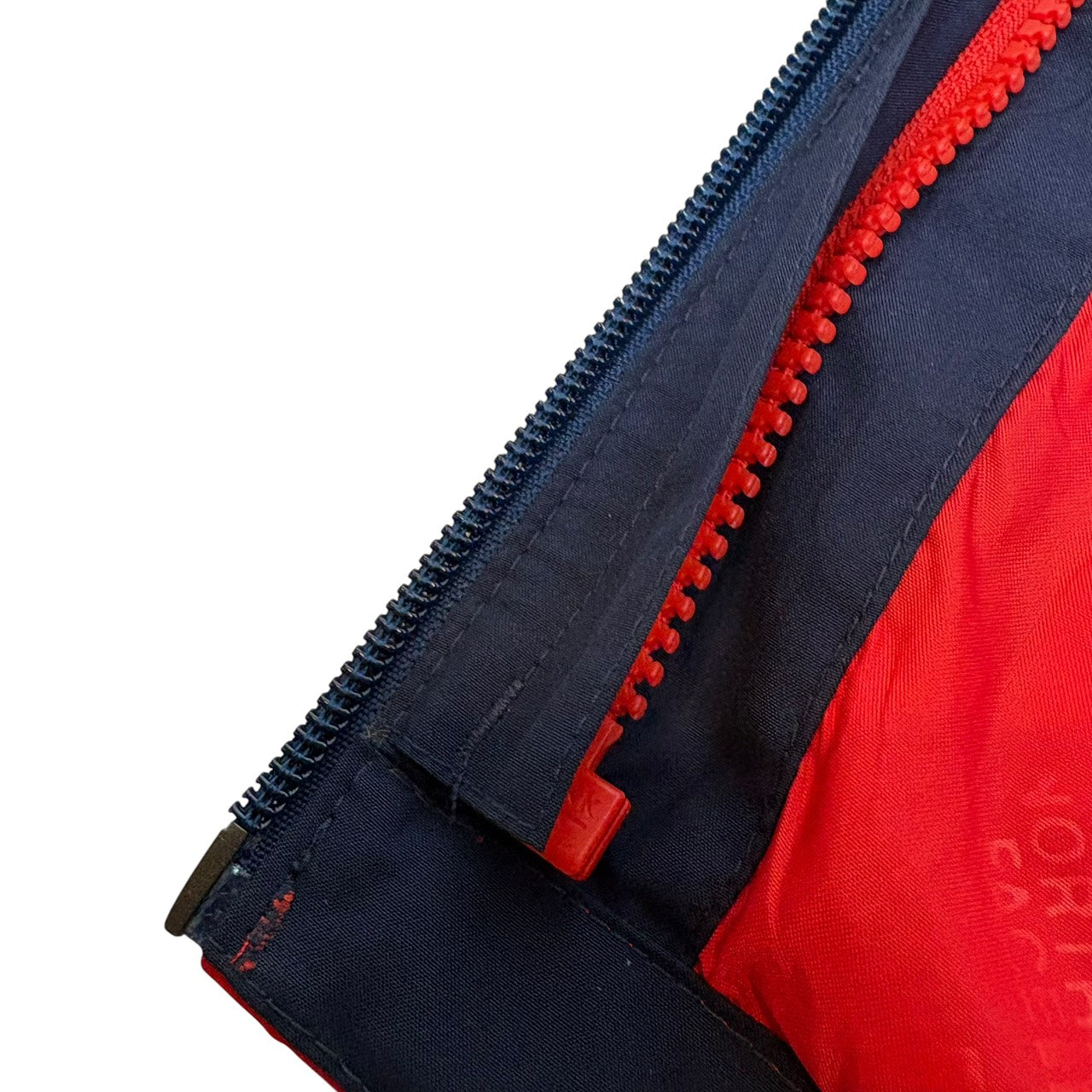 ノースフェイス GORE-TEX マウンテンパーカー レッド × ネイビー × グレー L