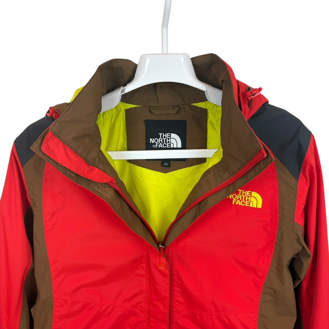THE NORTH FACE ノースフェイス マウンテンパーカー HYVENT レッド M