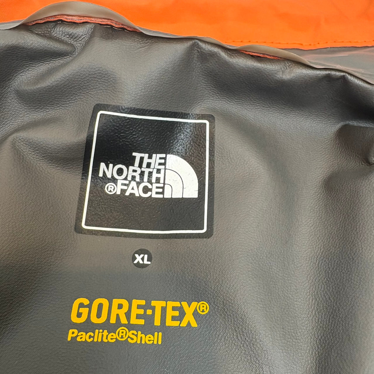 ノースフェイス GORE-TEX マウンテンパーカー オレンジ XL