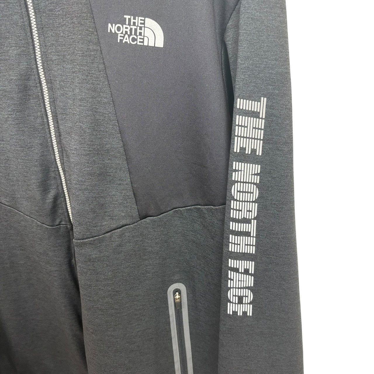 ノースフェイス マウンテンアスレチックス ジップアップジャケット ダークグレー XL