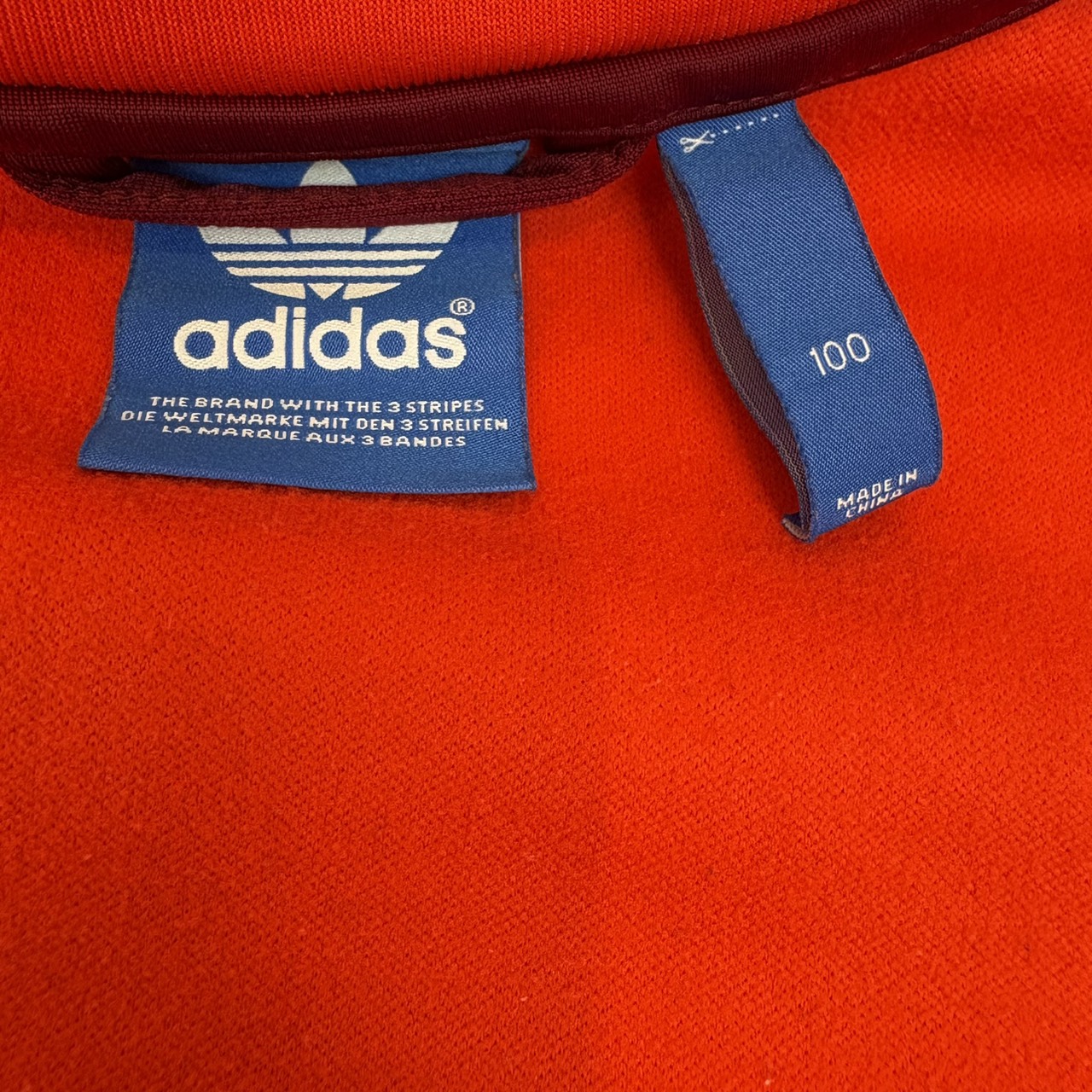 adidas アディダス ストリートダイバー トラックジャケット レッド L