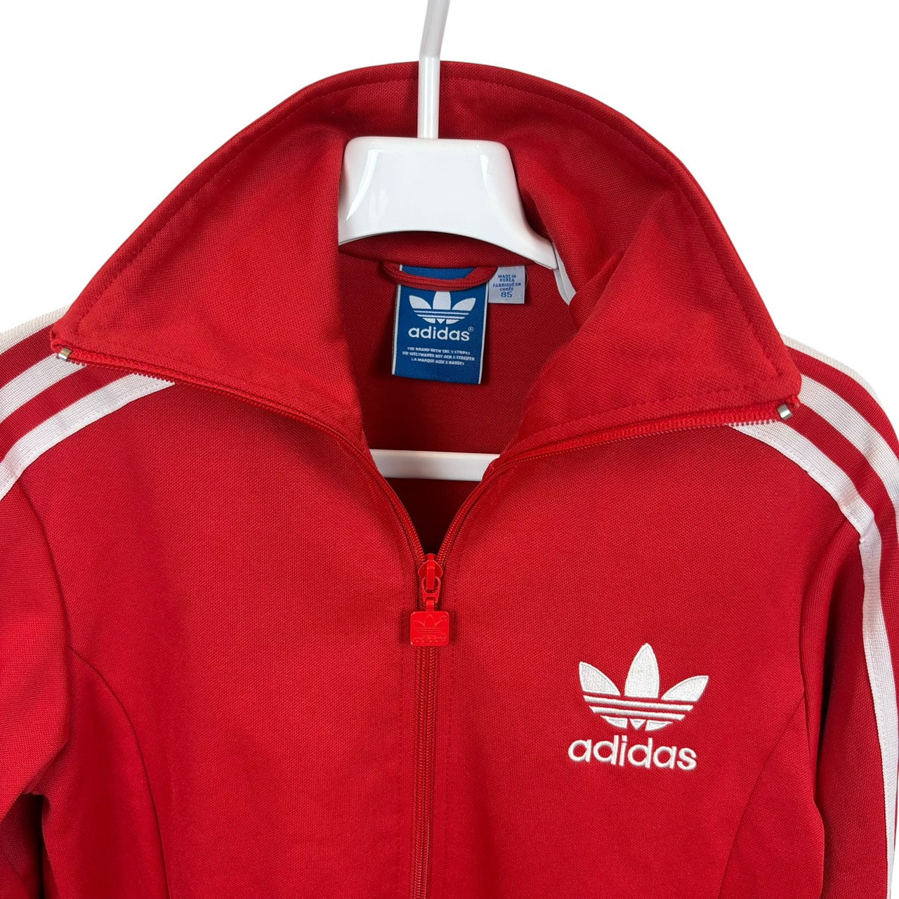 adidas アディダス ヨーロッパシリーズ トラックジャケット レッド S