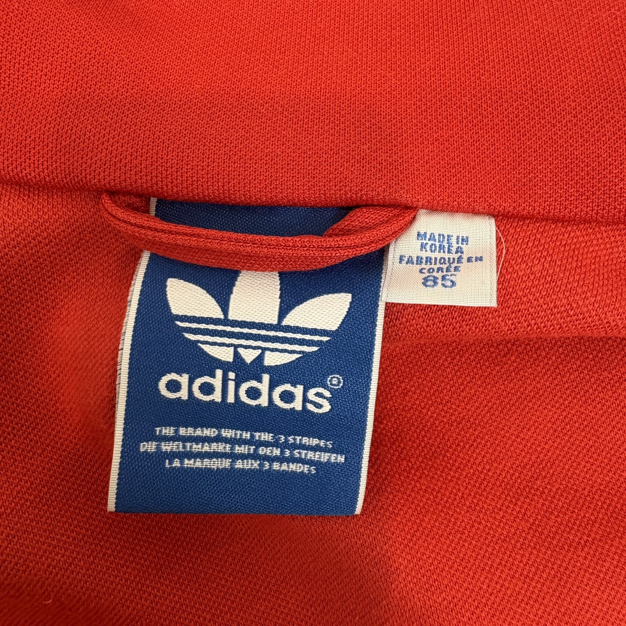 adidas アディダス ヨーロッパシリーズ トラックジャケット レッド S