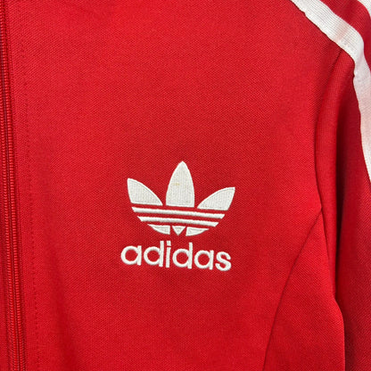 adidas アディダス ヨーロッパシリーズ トラックジャケット レッド S