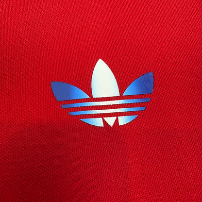 adidas アディダス ファイヤーバード トラックジャケット 赤 L