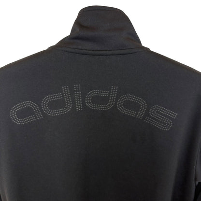 adidas アディダス トラックジャケット ブラック×ゴールド L