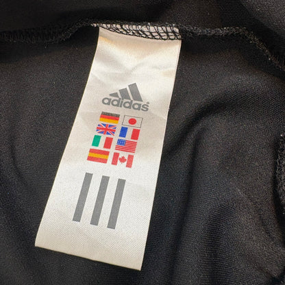 adidas アディダス トラックジャケット ブラック×ゴールド L