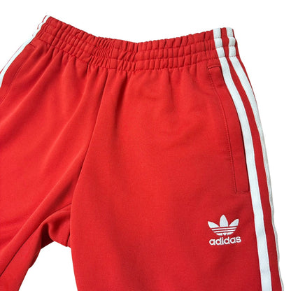 adidas アディダス スーパースター ジョガーパンツ 赤 M