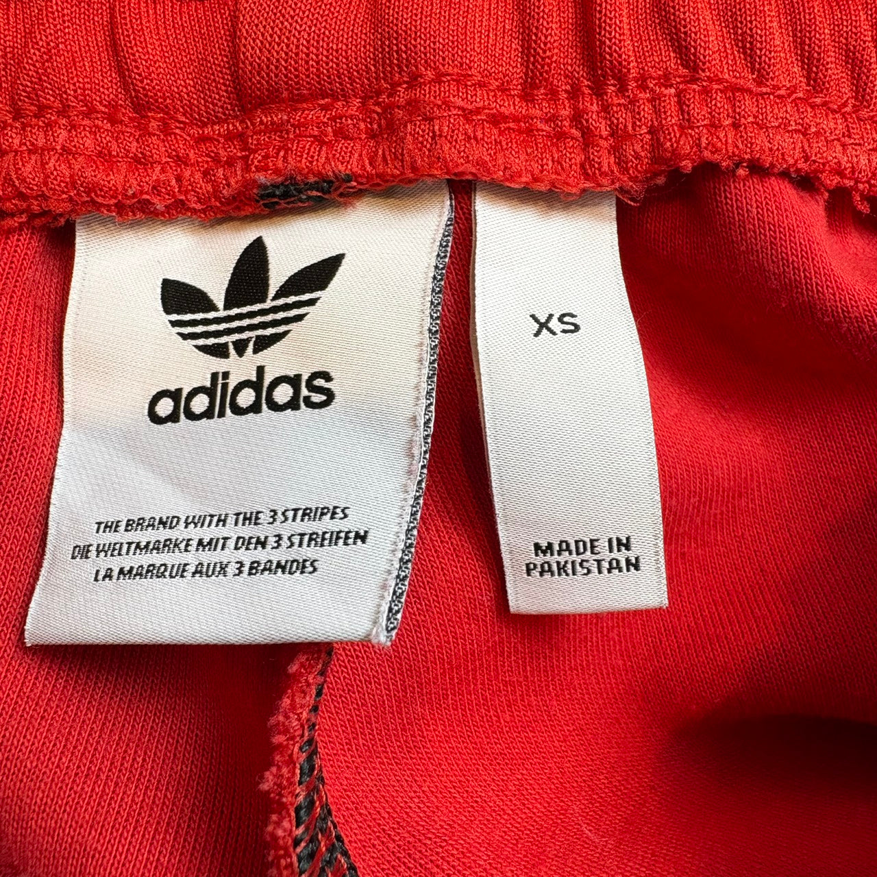adidas アディダス スーパースター ジョガーパンツ 赤 M