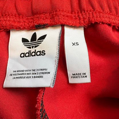 adidas アディダス スーパースター ジョガーパンツ 赤 M