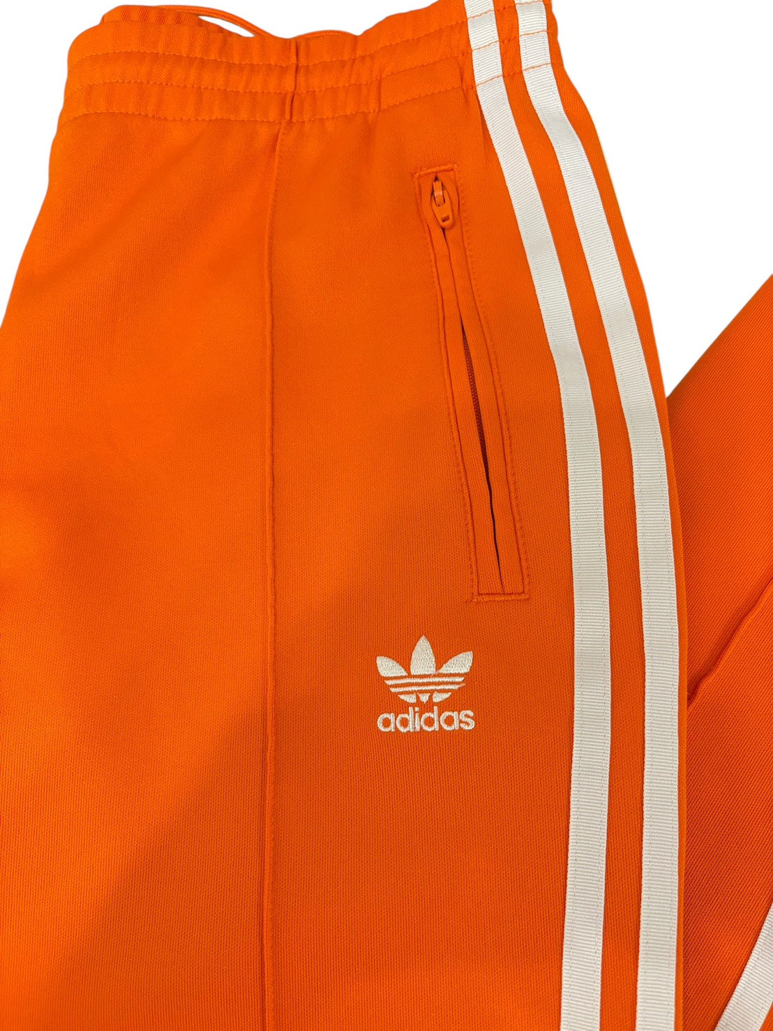 adidas アディダス スーパースター トラックパンツ ジャージ オレンジ S