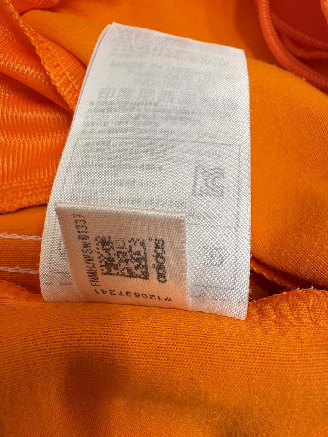 adidas アディダス スーパースター トラックパンツ ジャージ オレンジ S