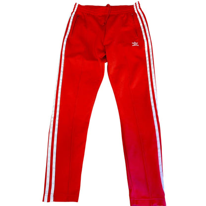 adidas アディダス トラックパンツ ジャージ レッド S