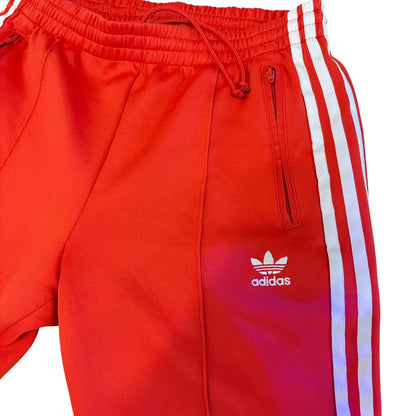 adidas アディダス トラックパンツ ジャージ レッド S
