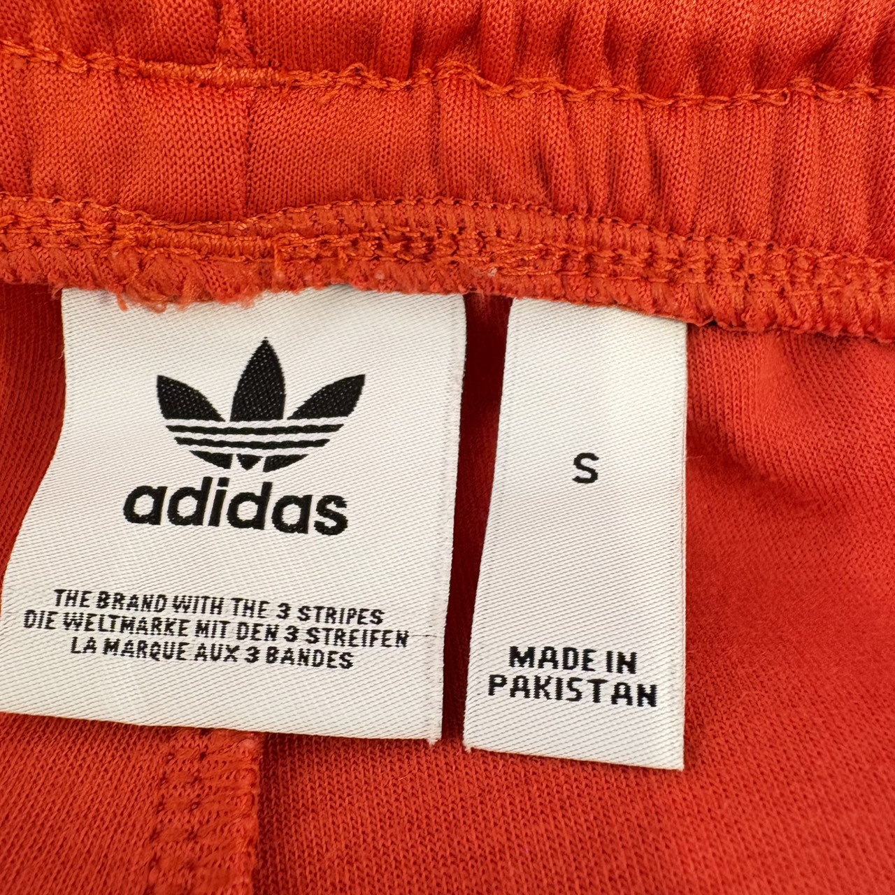adidas アディダス トラックパンツ ジャージ レッド S