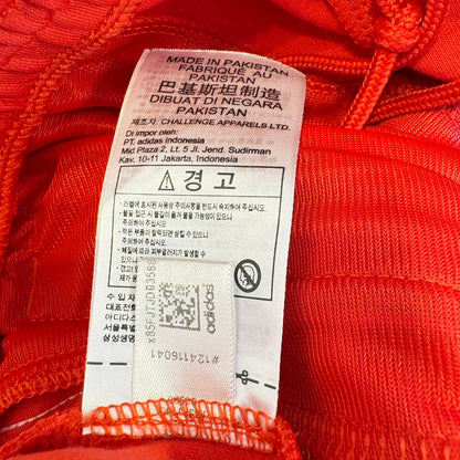 adidas アディダス トラックパンツ ジャージ レッド S