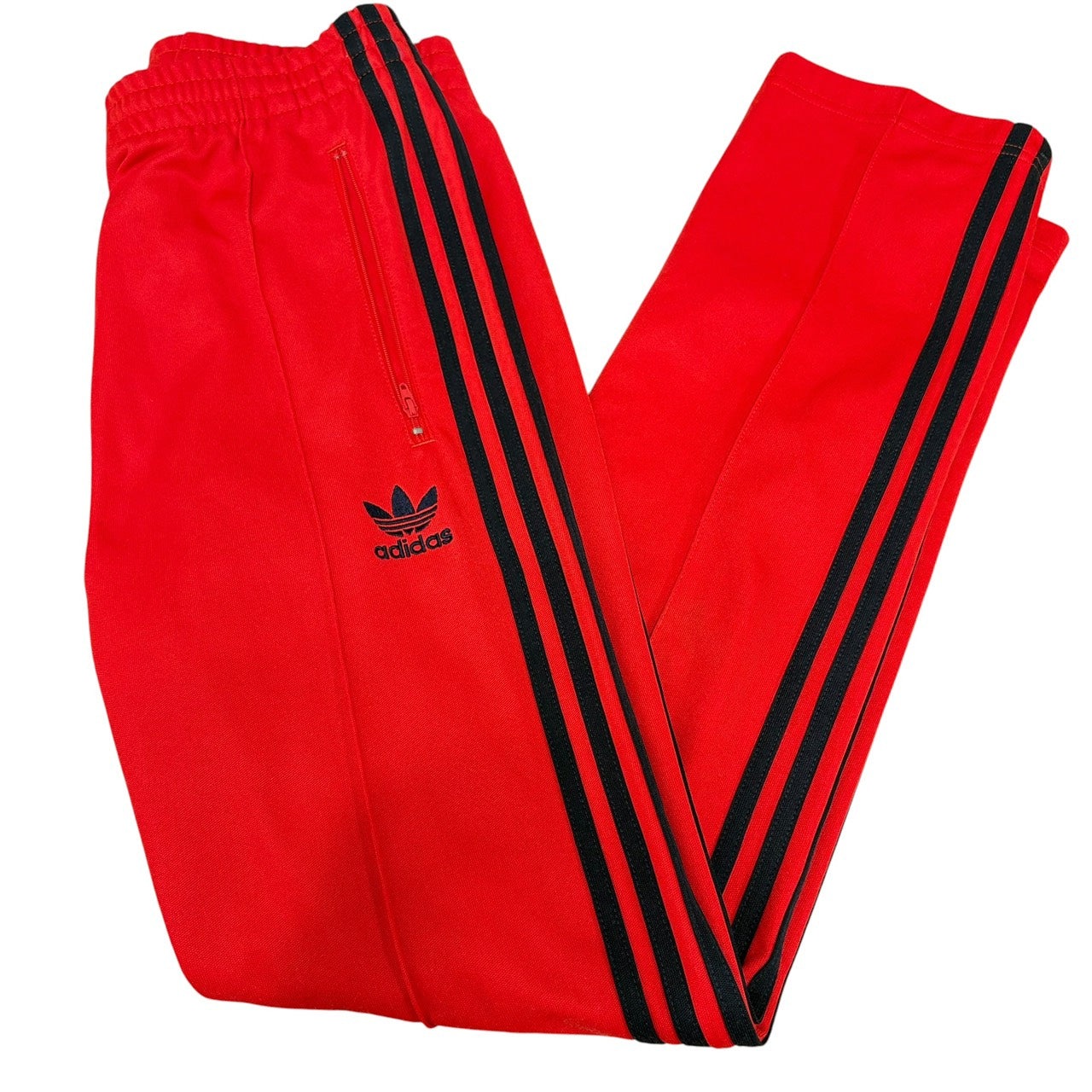 adidas アディダス ヨーロッパシリーズ トラックパンツ ジャージ レッドxブラック M