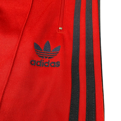 adidas アディダス ヨーロッパシリーズ トラックパンツ ジャージ レッドxブラック M