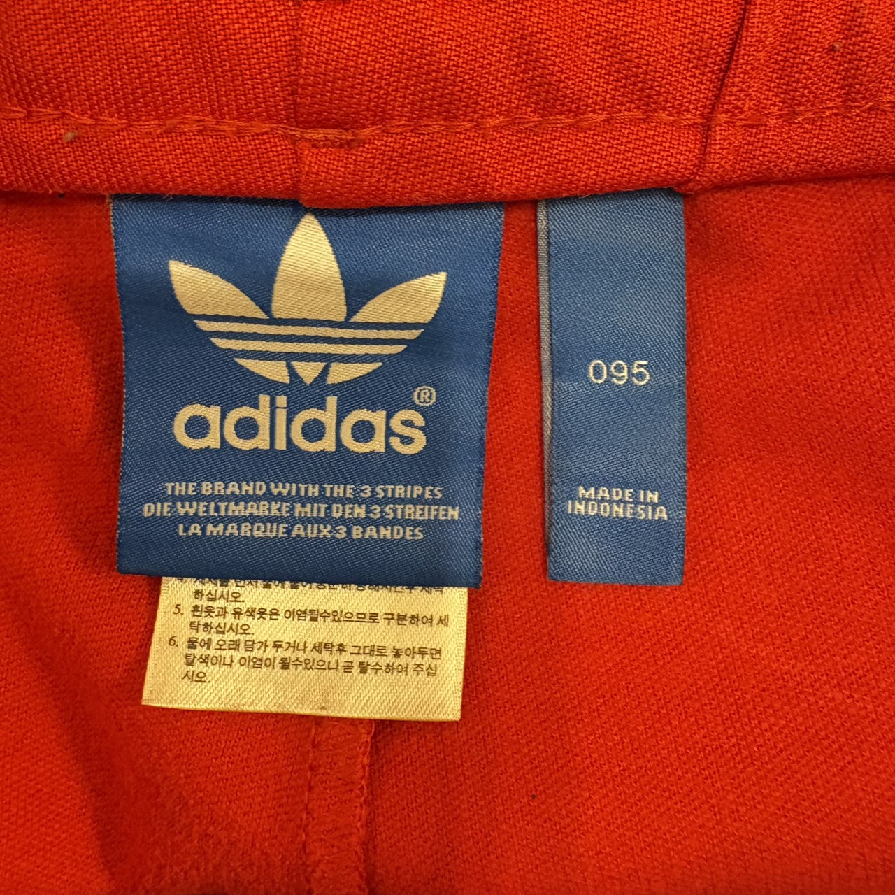 adidas アディダス ヨーロッパシリーズ トラックパンツ ジャージ レッドxブラック M