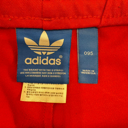 adidas アディダス ヨーロッパシリーズ トラックパンツ ジャージ レッドxブラック M