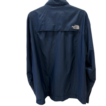 THE NORTH FACE ナイロンジャケット ネイビー×グリーン L