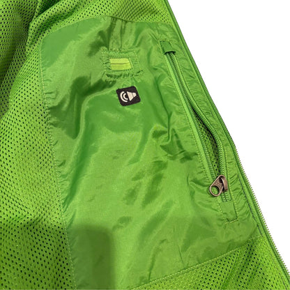 THE NORTH FACE ナイロンジャケット ネイビー×グリーン L