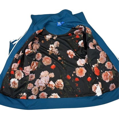 アディダス ヨーロッパシリーズ トラックジャケット 花柄裏地 ジャージ adidas L