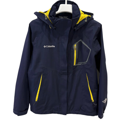 Columbia コロンビア オムニテック マウンテンパーカー ダブルジップ ネイビー S
