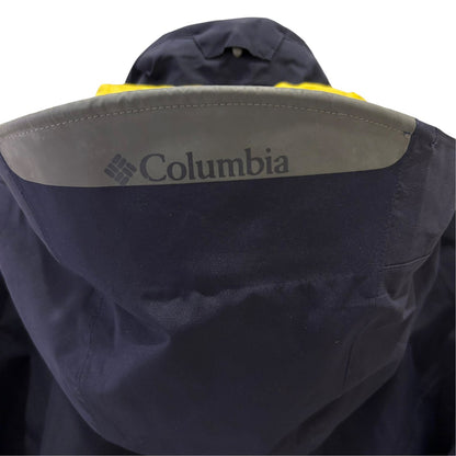 Columbia コロンビア オムニテック マウンテンパーカー ダブルジップ ネイビー S