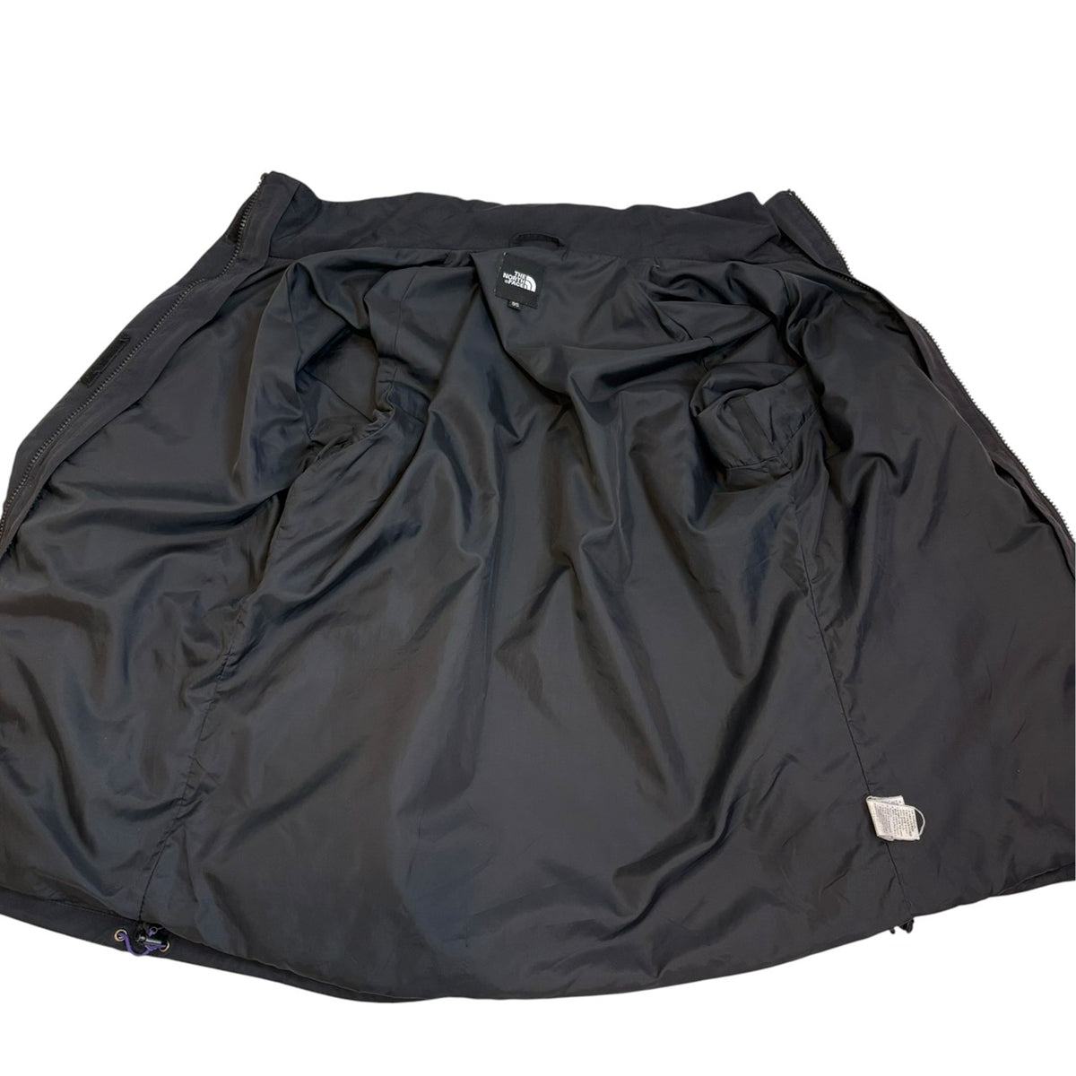 THE NORTH FACE ノースフェイス マウンテンパーカー パープルロゴ XL