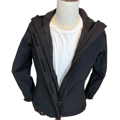 THE NORTH FACE ノースフェイス HYVENT マウンテンパーカー ブラック L