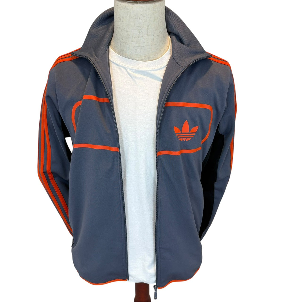 adidas アディダス STREET DIVER トラックジャケット グレー L