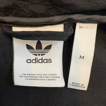 adidas アディダス ナイロンジャケット ブラック M