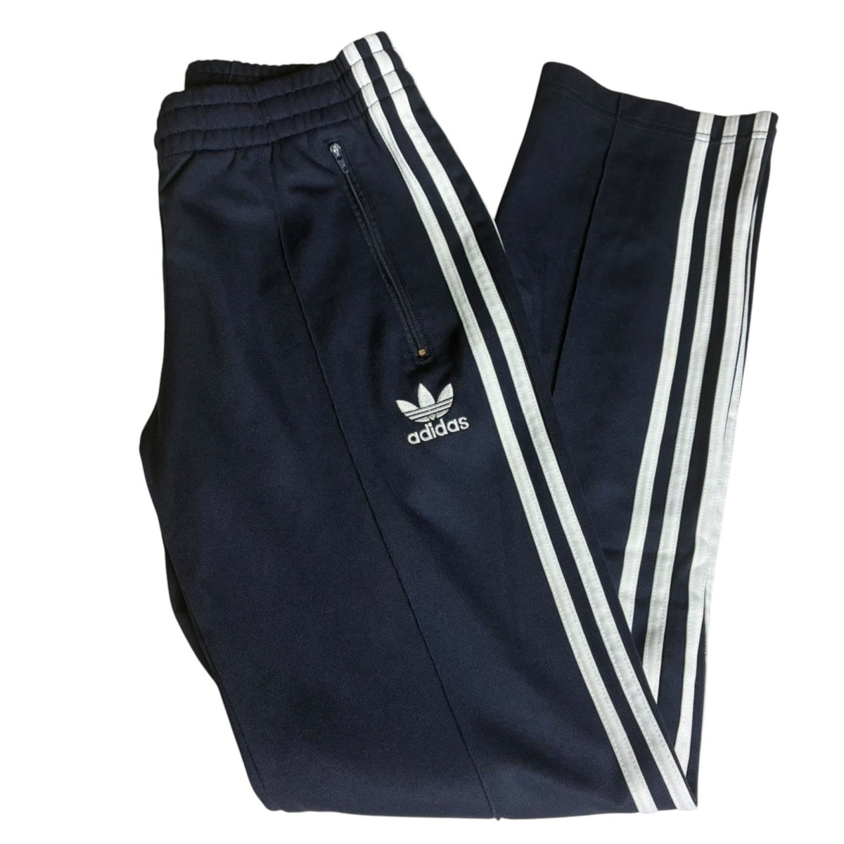 adidas アディダス ヨーロッパシリーズ トラックパンツ ジャージ ネイビー M