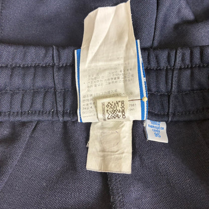 adidas アディダス ヨーロッパシリーズ トラックパンツ ジャージ ネイビー M