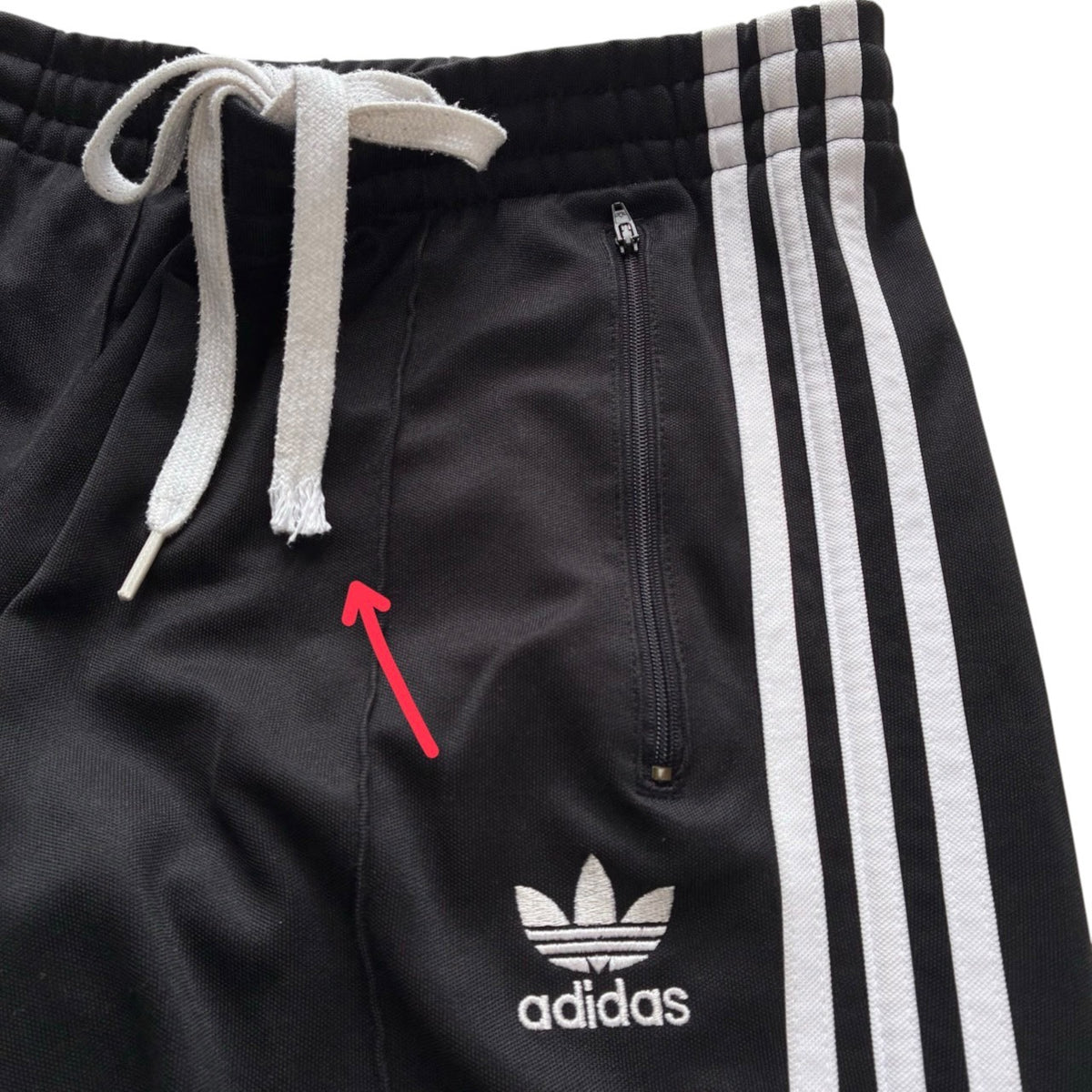 adidas アディダス トラックパンツ トレフォイルロゴ ジャージ M